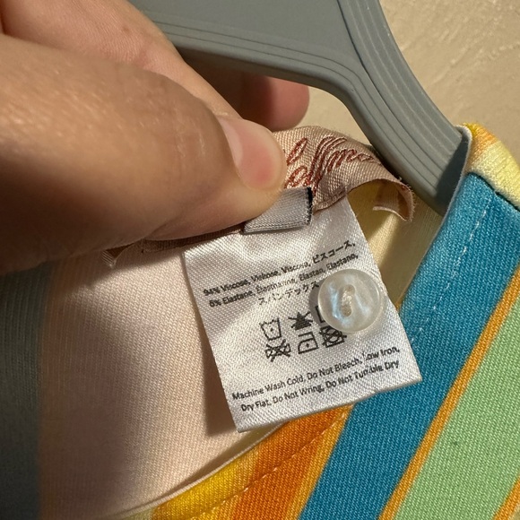 Mara Hoffman Sun Rainbow Waves Printed Dress Size XS Stretchy‎ - Picture 6 of 6